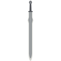 Warrior Sword Big Two Handed Two Side Sharp Big Swords Knight Weapon