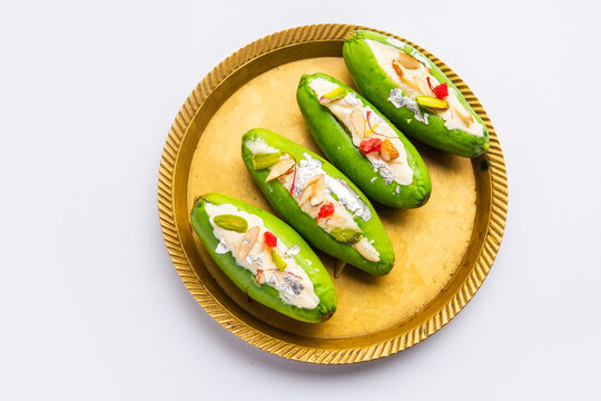 Parwal Mithai is a popular North Indian sweet&nbsp;called Parval Pak, made&nbsp;using pointed gourd and khoya