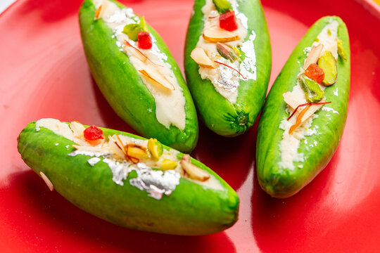 Parwal Mithai is a popular North Indian sweet&nbsp;called Parval Pak, made&nbsp;using pointed gourd and khoya