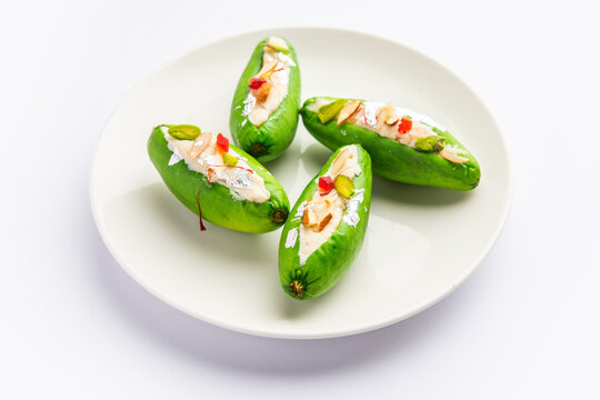Parwal Mithai is a popular North Indian sweet&nbsp;called Parval Pak, made&nbsp;using pointed gourd and khoya
