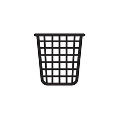 trash can vector icon