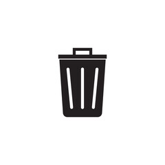 trash can vector icon