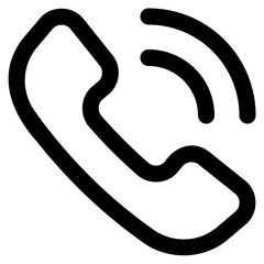 phone call line icon