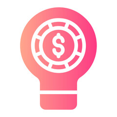 investment gradient icon