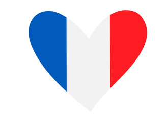 FranceFlag Heart png