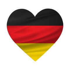 Germany Flag Heart png