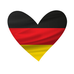 Germany Flag Heart png