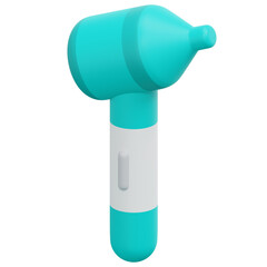 Fototapeta premium otoscope 3d render icon illustration