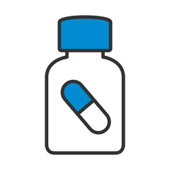 Pills Bottle Icon