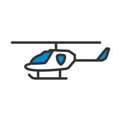 Police Helicopter Icon