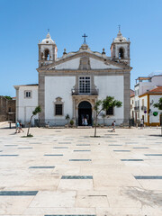 Church of Santa Maria in Republic Square, Lagos, Algarve, Portugal