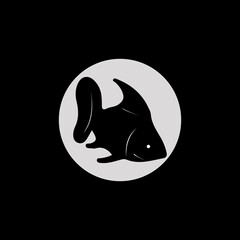 fish  shilouette