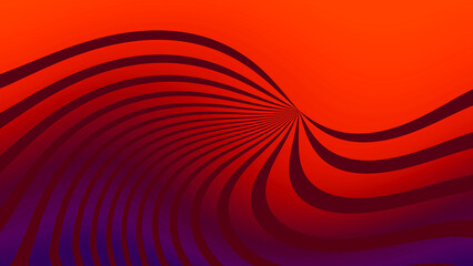 Abstract bright red color gradient blur background. Wave line. Template for device, poster. Glitch art Digital screen. Banner. Copy space. Presentation card. Celebration flyer. Luxury cover design.