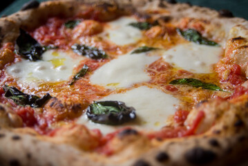 sourdough margherita pizza