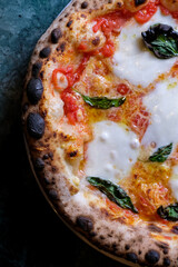 sourdough margherita pizza
