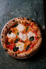 sourdough margherita pizza