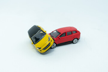 cars accident insurance report - miniature Toys illustration