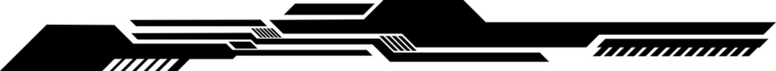 scifi futuristic tech line