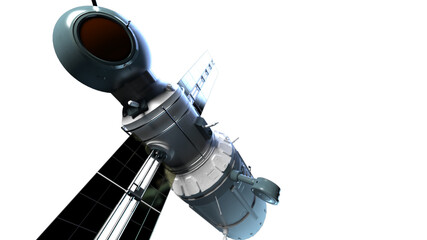 Fototapeta premium earth satellite illustration with no background