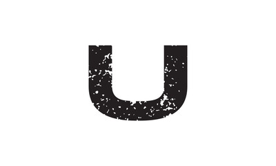 Letter U logo design