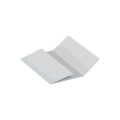 flat folding brochure