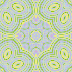 Moroccan traditional mosaic vector seamless pattern. Tile print design. Classic mexican ornament. Floor decor design. Geometric shapes composition.