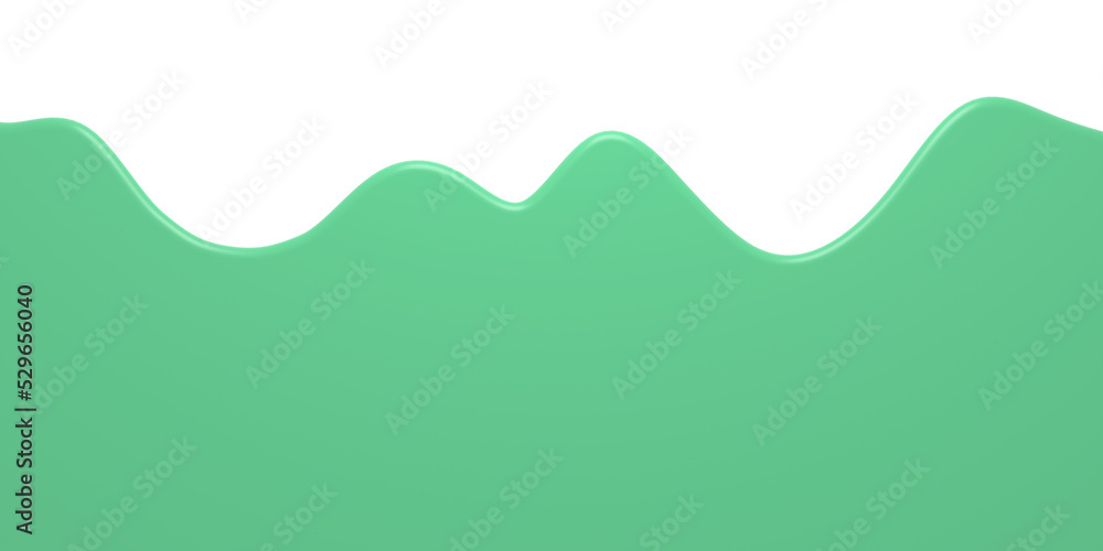 Wall mural 3d curve text area. text box. footer background.