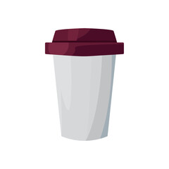 flat carton coffe cup