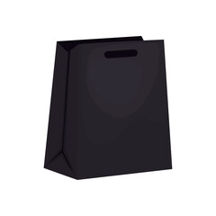 mockup black bag