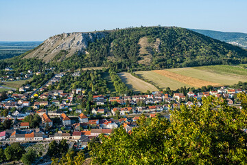 Braunsberg hill and Hainburg an der Donau