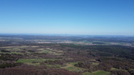 Naturschutzgebiet Schwarze Berge im Süden der bayrischen Rhön