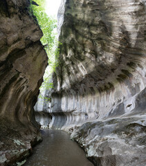 Cheile Banitei. Banita gorges ,near Petrosani city
