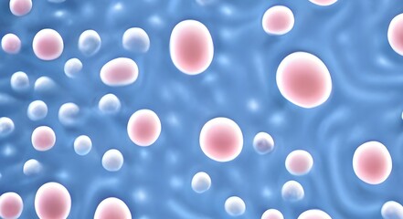Coronavirus 2019-nCov novel coronavirus concept. Microscopic view of virus cells close up. Dangerous ncov corona virus, SARS pandemic risk. 