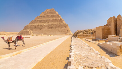 The Step Pyramid of Djoser, Saqqara, Egypt