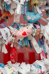 別小江神社の鯉みくじ・名古屋市