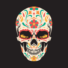 Dia De Los Muertos Sugar skull