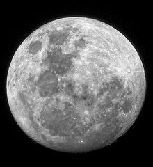 Luna llena de noche de setiembre  2022
