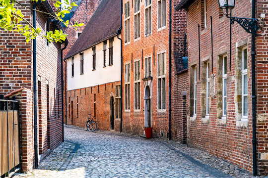 Historical architecture of Great Beguinage of Leuven, Belgium