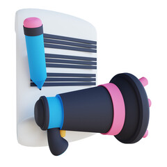 3D illustration content marketing