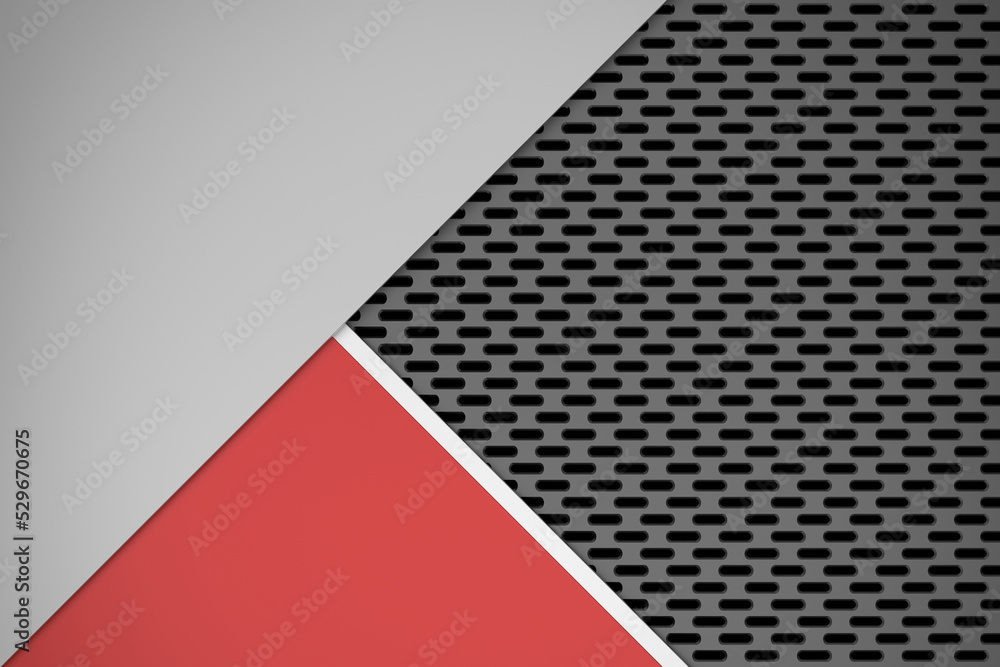 Wall mural metallic background. 3d background design. 3d template design.