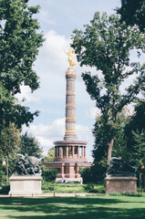 Siegess&auml;ule Statue.