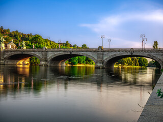 bridge over the river