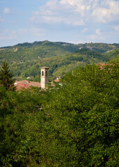 Fototapeta premium Foto scattata nel centro storico di Garbagna (AL).