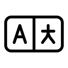 language icon