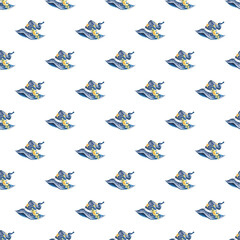 Halloween seamless pattern background.