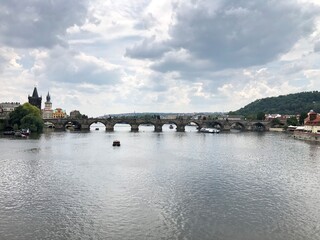 Obraz premium Prague Czech Republic river