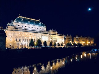 Obraz na płótnie Canvas The city of Prague in the Czech Republic