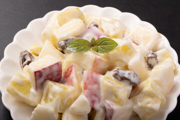 さつま芋とリンゴのサラダ