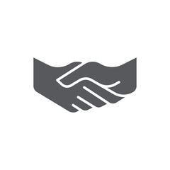 Handshake vector icon. Business Symbol linear Design. Presentation, Website or Apps Elements. Business handshake or contract agreement icon. agreement icon. charity symbol. Vector illustration