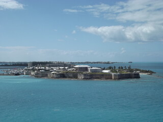 Obraz premium The national museum of Bemuda, Royal Naval Dockyard, Grand Bermuda, Bermuda Islands
